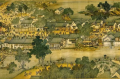 清明上河图是哪个朝代的作品：北宋(北宋风俗画)