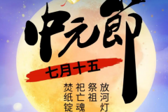 中元节的来历和风俗：经典节日(鬼节的来历)