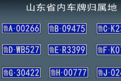 鲁B是哪里的车牌号?山东省青岛市(鲁A为济南市)