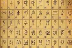 甲骨文汉字对照表大全：约2500个字已确认(中国古代文字)