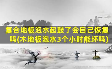 复合地板泡水起鼓了会自己恢复吗(木地板泡水3个小时能坏吗)