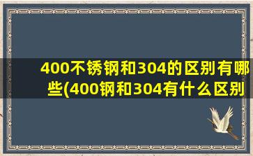 400不锈钢和304的区别有哪些(400钢和304有什么区别)
