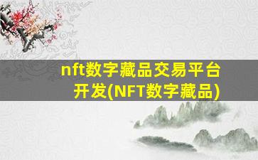 nft数字藏品交易平台开发(NFT数字藏品)