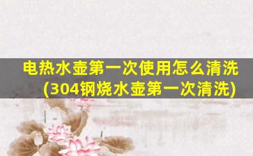 电热水壶第一次使用怎么清洗(304钢烧水壶第一次清洗)