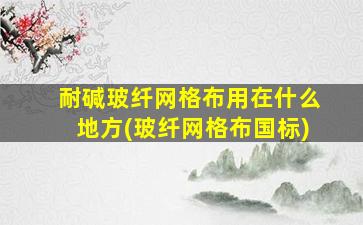 耐碱玻纤网格布用在什么地方(玻纤网格布国标)