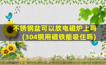 不锈钢盆可以放电磁炉上吗(304钢用磁铁能吸住吗)