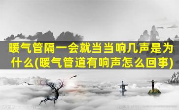 暖气管隔一会就当当响几声是为什么(暖气管道有响声怎么回事)
