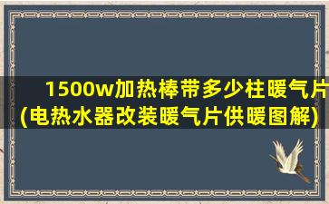 1500w加热棒带多少柱暖气片(电热水器改装暖气片供暖图解)