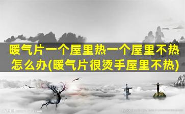 暖气片一个屋里热一个屋里不热怎么办(暖气片很烫手屋里不热)