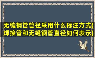 无缝钢管管径采用什么标注方式(焊接管和无缝钢管直径如何表示)