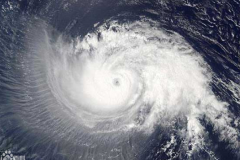 台风风力最大的部位是：云墙区(热带气旋的一种)