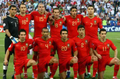 2022葡萄牙足球世界排名第几？第八名（总积分1676分）